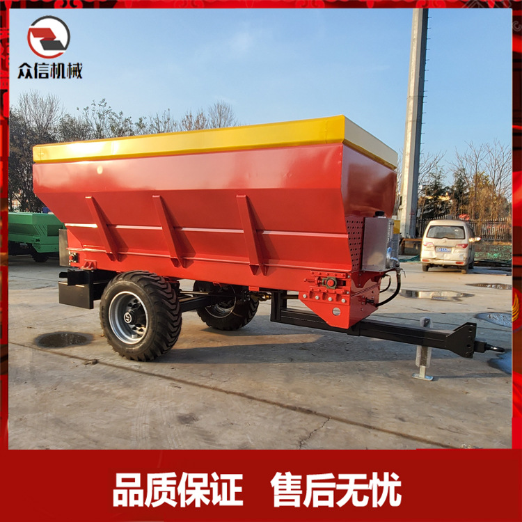 大型农用撒粪车全自动干湿颗粒抛粪机大棚牧场果园有机肥