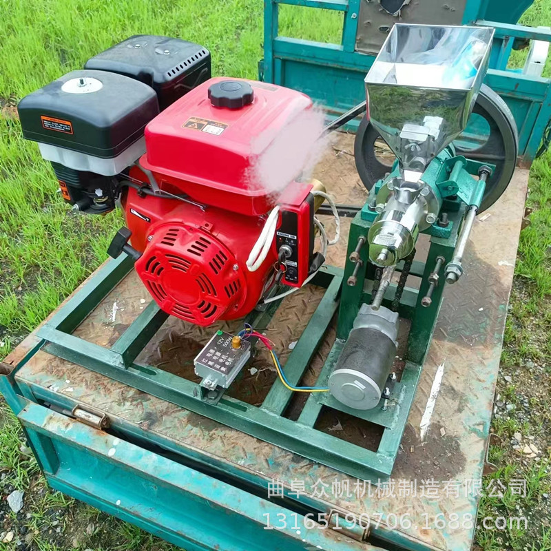 新款五谷杂粮膨化机摆摊多功能大米玉米江米棍空心棒爆米花机