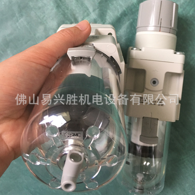 原装SMC过滤减压阀AW40-N06BG-A 美标螺纹6分口带托架压力表