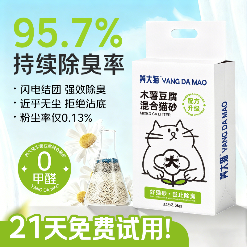 【养大猫】21天试用拆了也可退！