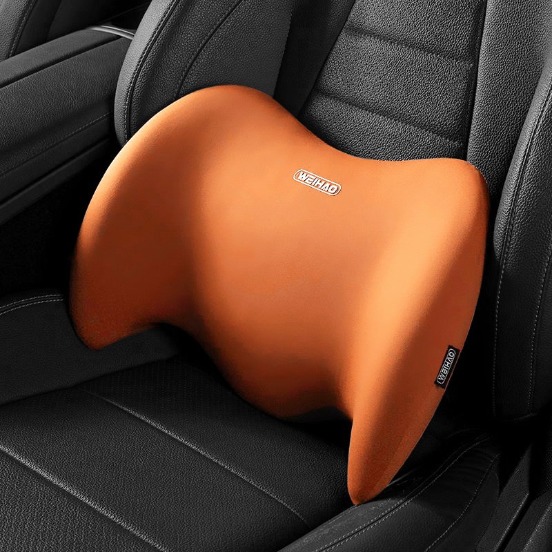 汽车腰靠记忆棉舒适车用靠垫车内护腰支撑垫四季通用车载腰部支撑