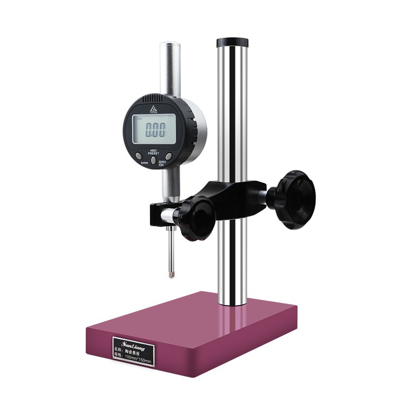 三量花岗石高度规大理石比测台 测量座平台百千分表陶瓷表座支架