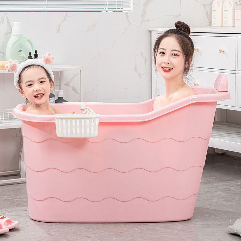 【折扣价】儿童洗澡桶泡澡桶大号宝宝全身家用小孩洗澡盆可坐浴盆