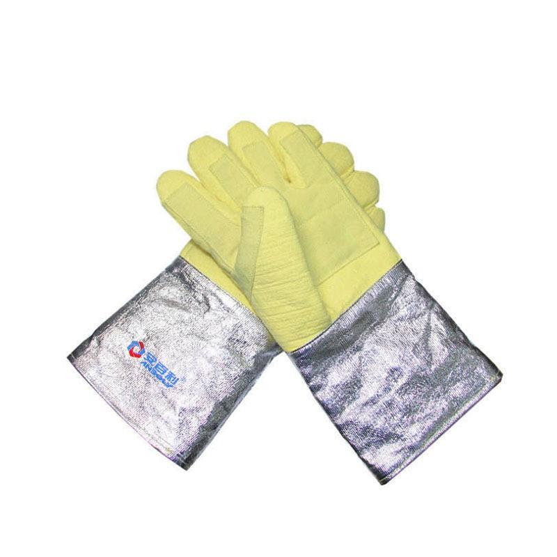 ABL-S532隔热耐高温500度铝箔芳纶加厚分指防烫伤劳保手套