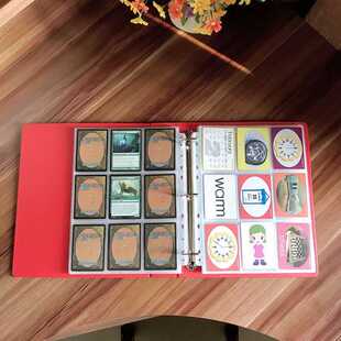 9格百兽大战卡册游戏卡册卡套450卡位大容量卡牌收藏册球星卡卡册