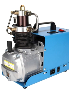 高压空气压缩机30MPA潜水呼吸打气机300bar电动充气泵4500psi自动