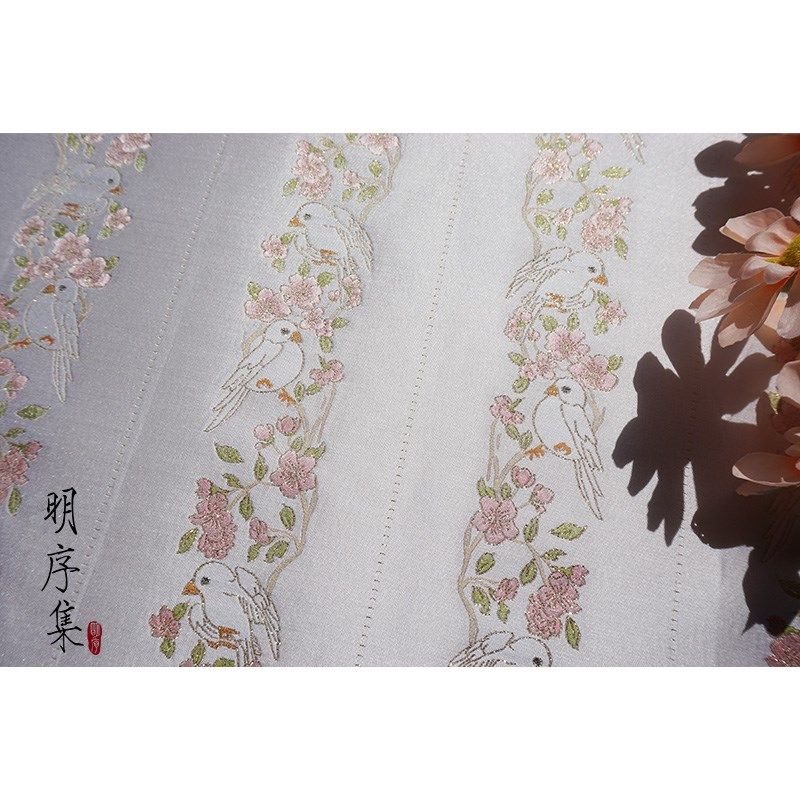 明序集明制贴边织金仿妆花眉子宋制衣缘领缘袖口汉服布料辅料,纺织面料/辅料/配套,汉服面料,淘宝优惠券,粉丝福利购,淘宝优惠卷