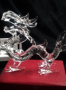 生肖十二礼品属相小摆件玻璃全套鼠牛虎兔龙蛇马羊猴鸡狗猪