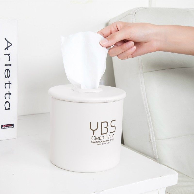 创意客厅卷筒纸抽盒家用圆形卷纸抽纸盒纸巾盒餐厅手纸筒厕所卧室,收纳整理,纸巾盒,淘宝优惠券,粉丝福利购,淘宝优惠卷