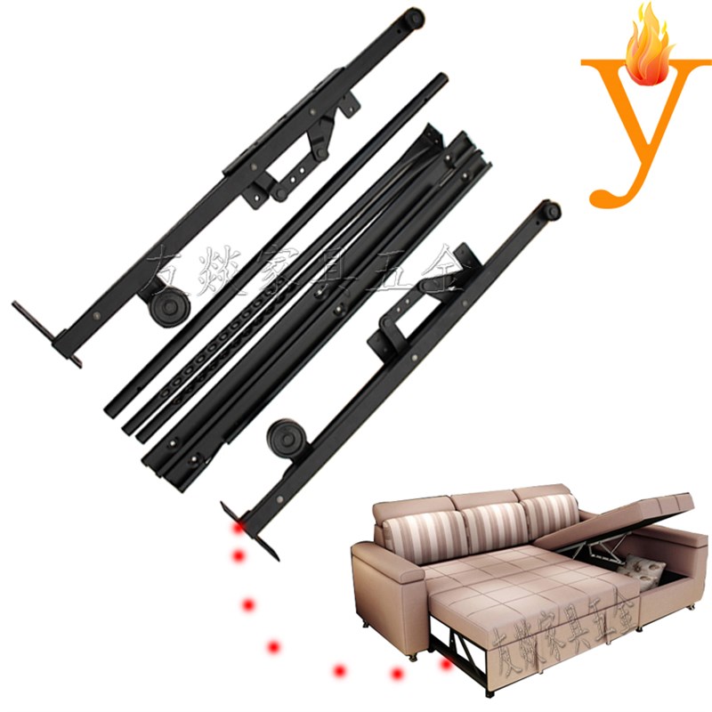 抽屉铰多功能沙发铰链 沙发变床 家具五金推拉沙发床铰链