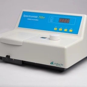 上海棱光 光谱分析仪独立外置滤光片数显可见分光光度计 722SP