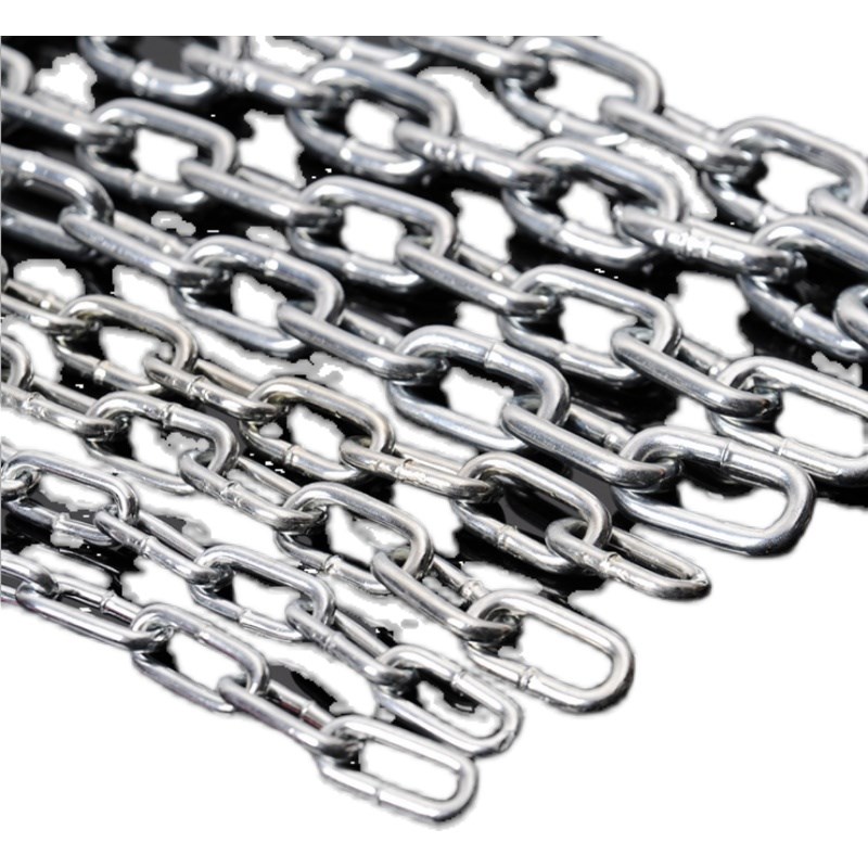 铁链链条细链条吊牌链灯链消防链装饰链铁链子3mm4mm5mm6mm一米价