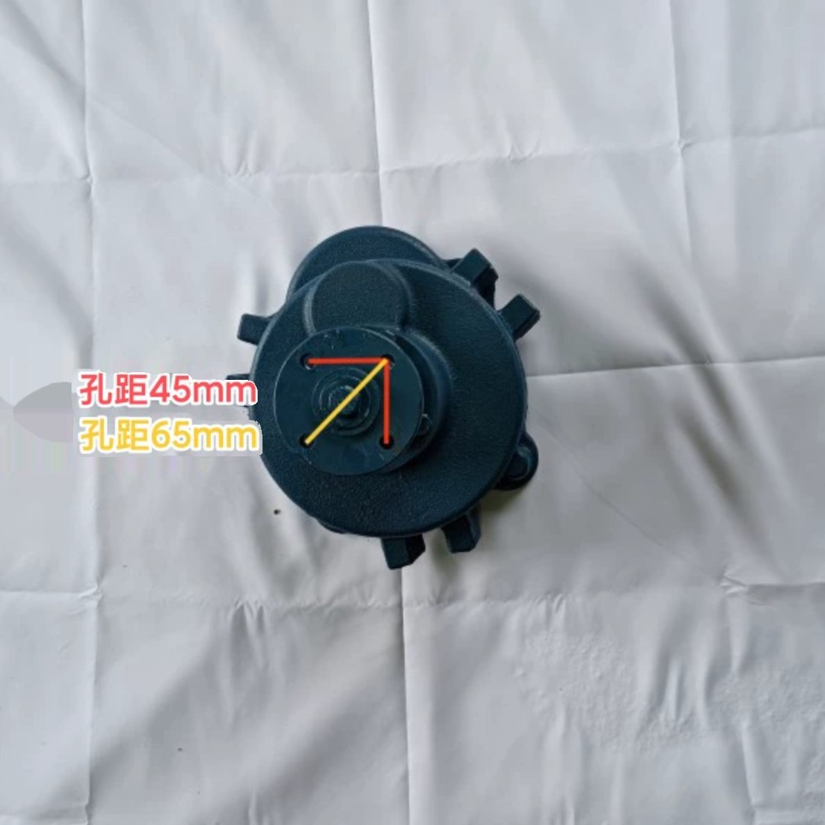 .机增氧机叶轮式增氧机款75二齿轮-款波箱厂箱配件农0顺德1.5KW