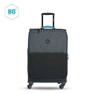 开口大容量登机箱女侧28开帆布牛津布行李男箱静音前20软布超轻寸