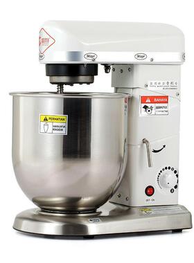 盛利白色10升搅拌机商用鲜奶机打蛋厨师机一件起批