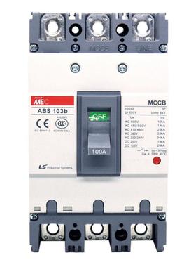 供应ABS102bABS103b原厂LS无锡产地乐星电气塑壳断路