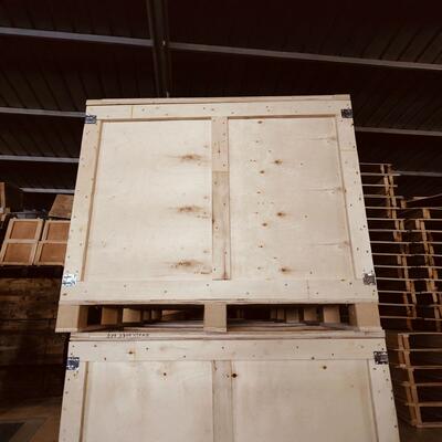 免熏蒸木箱产品包装机械设备包装欧德森供应京津冀配送货物箱定制