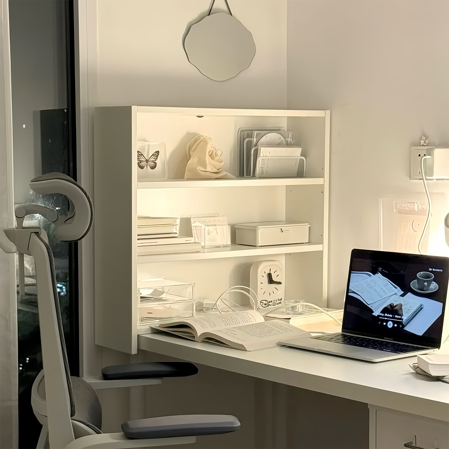 ins风桌面多层置物架台面收纳架