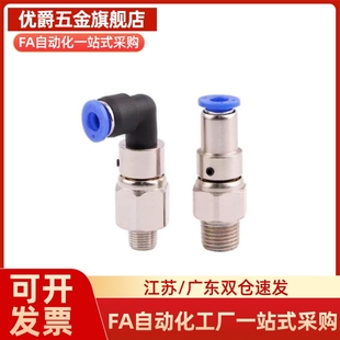 气动直通管外螺纹高速旋转接头J XYH01