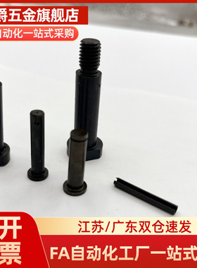 铰链销带肩铰链销轴MIE01-D8D10D12-L20L22L24L25L30L35L40L45L50