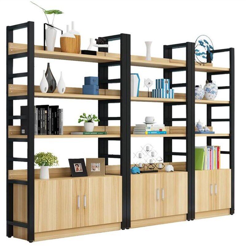 办公室书柜书架客厅书柜自由组合rxf4vb储物柜多层客厅隔断铁艺