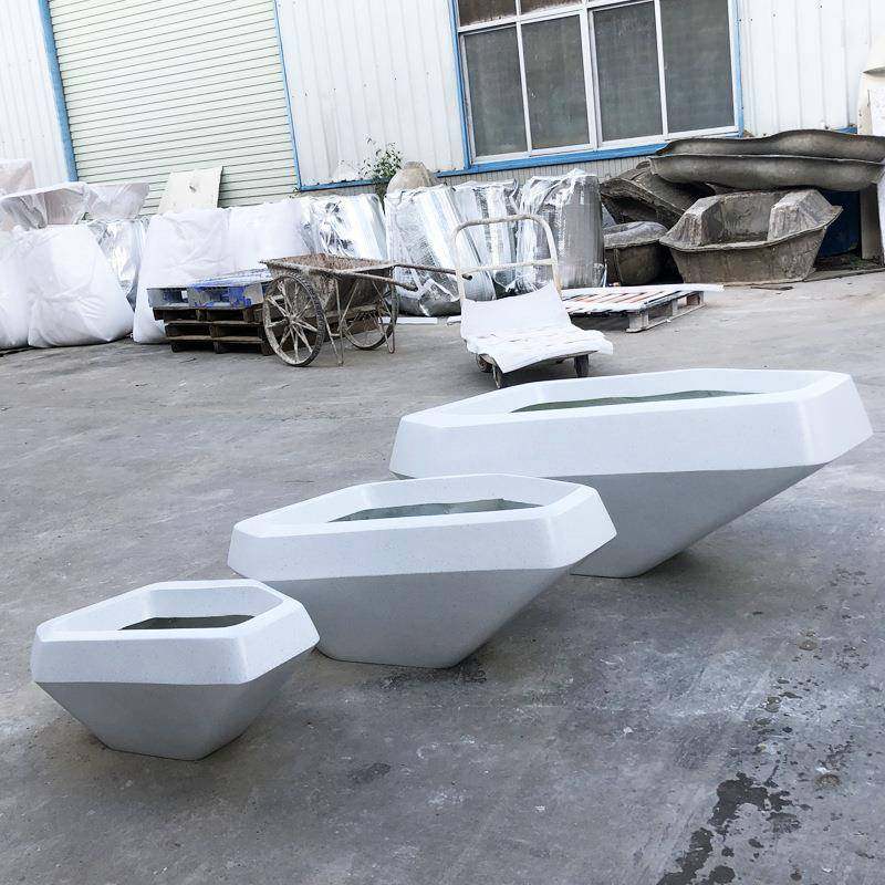 玻璃钢花盆组合户外公园种植花器异型大花槽花缸美陈大号花钵,橡塑材料及制品,亚克力管/有机玻璃管,淘宝优惠券,粉丝福利购,淘宝优惠卷