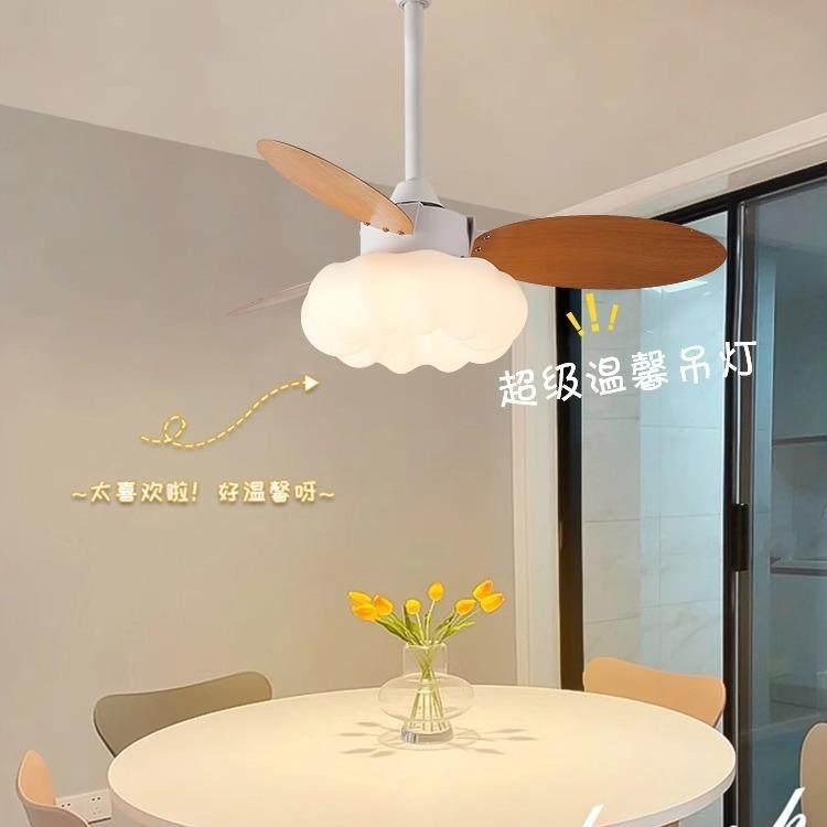 设计师款云朵儿童房风扇灯全光谱护眼男孩女孩卧室护眼南瓜吊扇灯,纺织面料/辅料/配套,纺织机械配件,淘宝优惠券,粉丝福利购,淘宝优惠卷