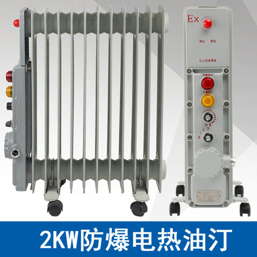 中沈电暖气BDN58-2KW11片220V防爆电热油汀ExdbIIBT4功率2000W