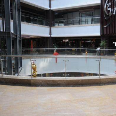 不锈钢道路楼梯护栏玻璃槽安全防护栏杆品质保障