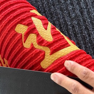 酒店大门口迎宾地毯红色欢迎光临门垫店铺商用定制电梯o地垫子