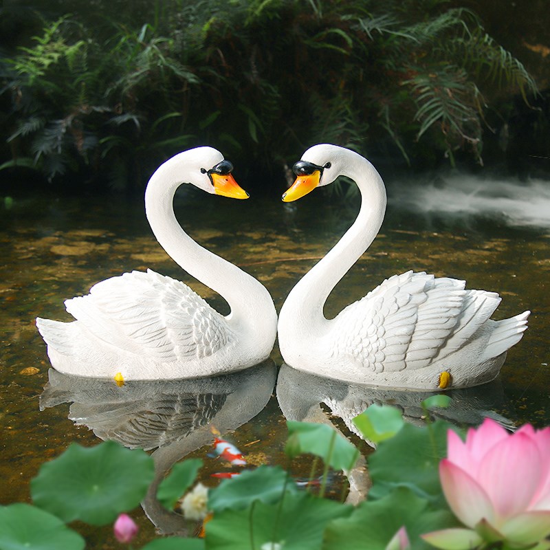 花园假山鱼池造景浮水装饰摆件户外公园水池喷泉流水景观小品