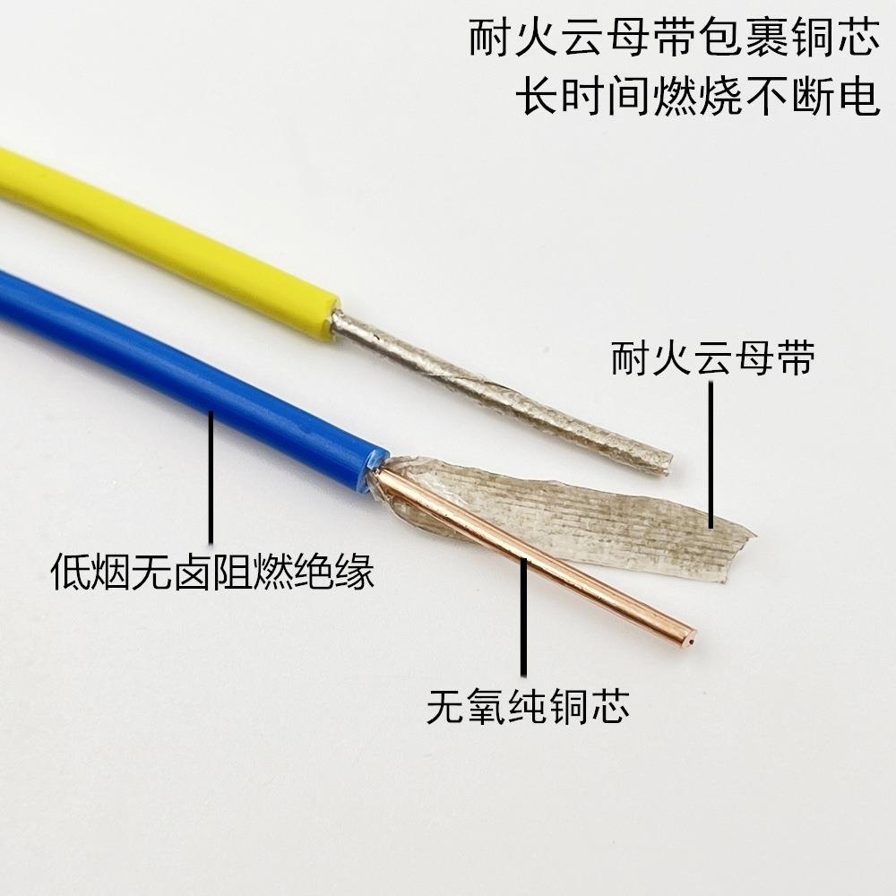 【折扣价】牌WDZBN-BYJ1.5/2.5/4/6平方低烟无卤阻燃耐火国标单芯