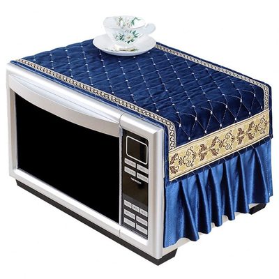 巾防尘罩防尘罩冰箱盖布子家用烤箱罩微波炉盖罩洗衣机电器盖帘套