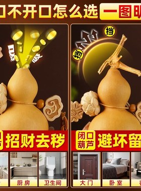 门对门五帝钱天然葫芦挂件真品铜钱挂件大门对邻居开口葫芦吉祥结