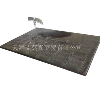 45号厚钢板Q235B锰板Q345B加工定 做42CrMo耐磨钢板NM500激光切割