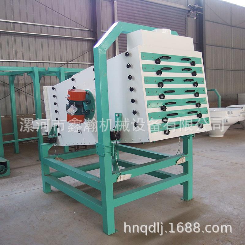 粮食振动筛小麦玉米杂粮商用大型初清筛特殊物料筛选直线振动筛