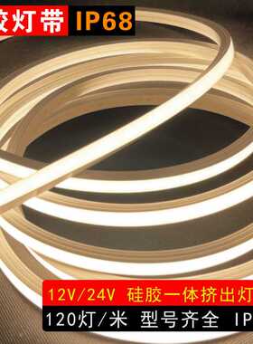 1010MM1212MM1414MM1616MM2020MM低压一体挤出硅胶套管防水灯带