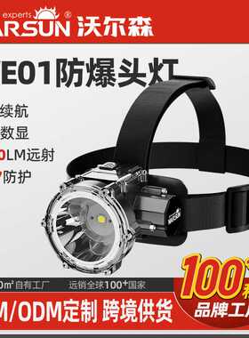 WE01头灯夜钓感应帽夹灯钓鱼专用充电强光超亮LED头戴式帽檐饵
