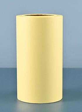 黄色重离型纸白色纸手账硅油纸大卷双面离型纸淋膜背胶离型纸