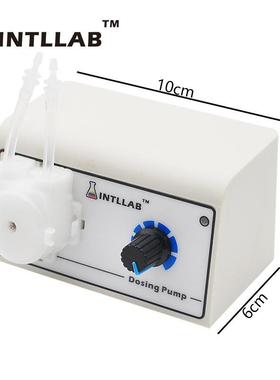 INTLLAB12V静音抽水微型蠕动泵自吸泵家用小型循环泵微型水泵