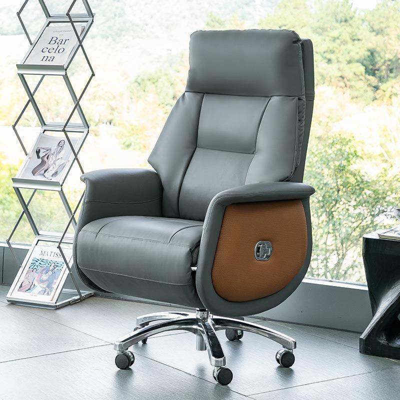 真皮老板椅舒适久坐电脑椅家用商务书房大班椅电动按摩办公椅,金属材料及制品,金属加工件/五金加工件,淘宝优惠券,粉丝福利购,淘宝优惠卷