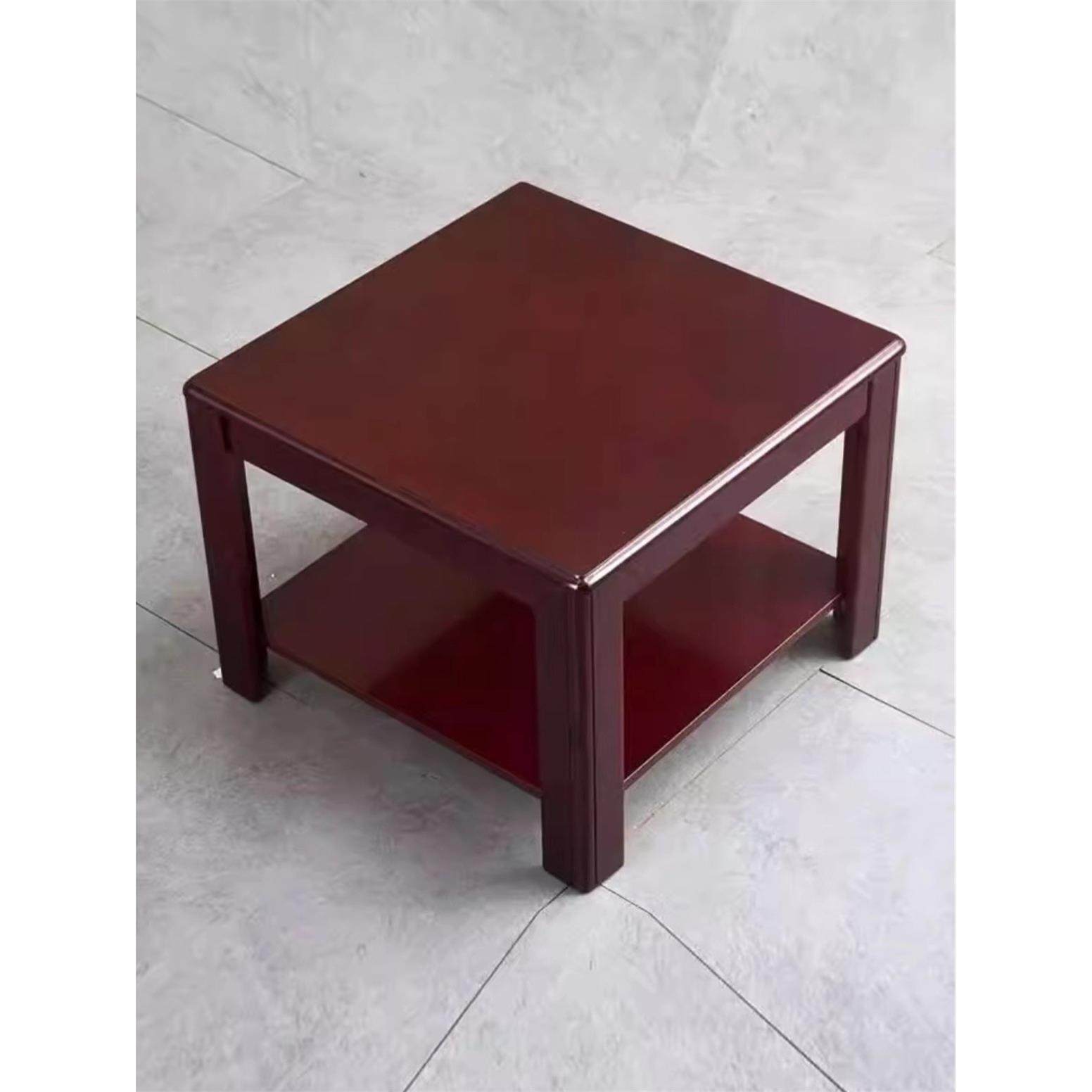 新中式大茶几餐桌两用家用实木茶桌现代创意茶台简易办公茶几方几