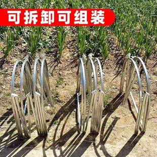 走地鸡笼养鸡隧道跑笼农场庭院户外鸡笼可折叠折叠式溜达养殖笼