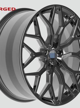 拉丝黑改装锻造轮毂轮辋20x820x9适用于850i350i530740M