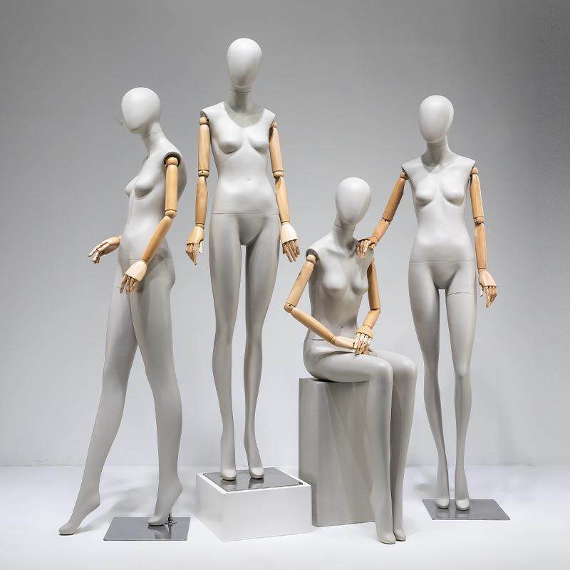 服装店高档模特道具女全身人台ICICLE之禾假人体模特橱窗展示架