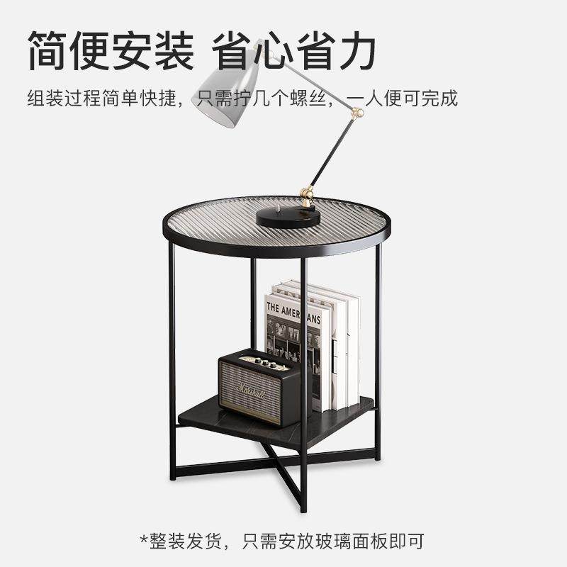 沙发边柜置物架铁艺客厅小圆桌小茶几小桌子玻璃茶几轻奢角几,基础建材,脚轮/万向轮,淘宝优惠券,粉丝福利购,淘宝优惠卷