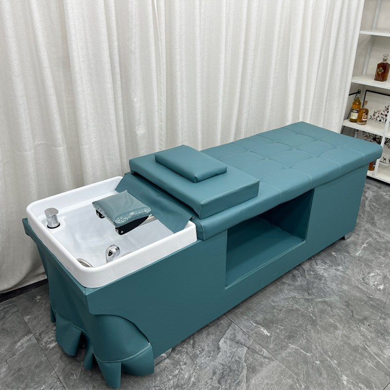 包邮泰式洗头床带热水器冲水床美容美发全躺洗头床美发店发廊专用