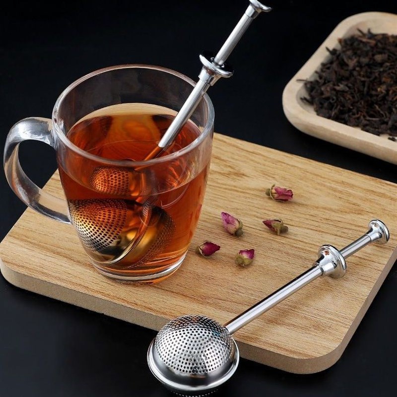 茶滤球创意泡茶棒喝茶泡茶神器304不锈钢茶漏泡茶过滤器新型茶滤