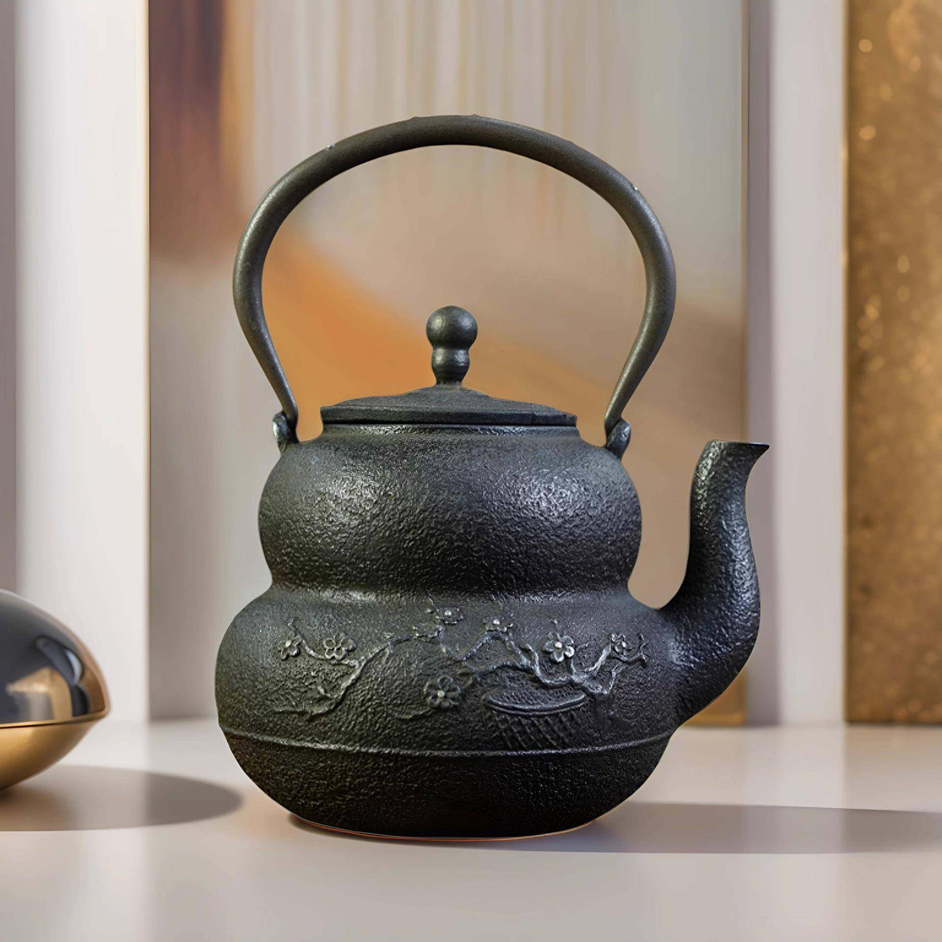 省铸堂日式小容量养生家用铸铁壶煮水泡茶铁茶壶无涂层围炉煮茶壶,基础建材,脚轮/万向轮,淘宝优惠券,粉丝福利购,淘宝优惠卷
