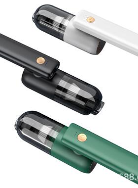 便携无线车载吸尘器手持汽车车家两用LED照明折叠车新品5500Pa